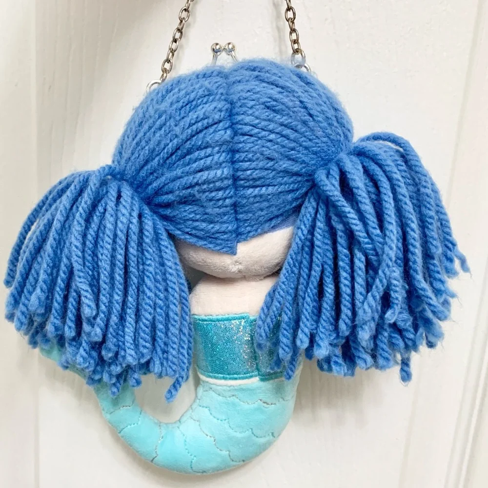 Gymboree Mermaid Plush Doll Coin Purse